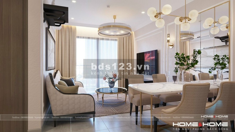 Bán gấp căn hộ 1pn+1 dtsd 46m2, giá bán 1.4 tỷ bao phí tại Vinhomes Smart City, giá tốt