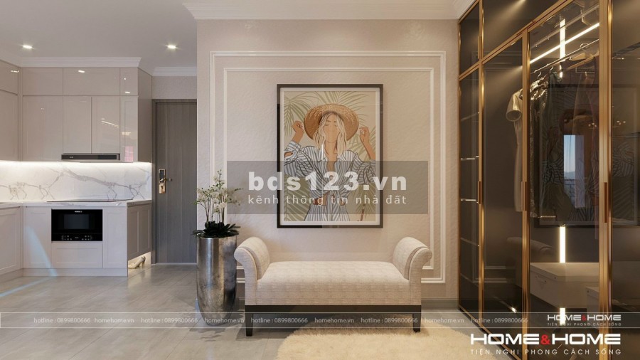 Bán gấp căn hộ 1pn+1 dtsd 46m2, giá bán 1.4 tỷ bao phí tại Vinhomes Smart City, giá tốt