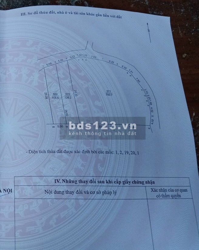 Cần bán 118m2 diện tích đất Tân Xã, cạnh khu công nghệ cao Hòa Lạc, gần ĐH FPT Giá 1ty