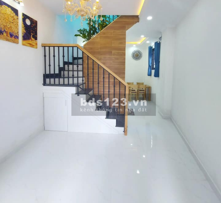 Nhà mới nguyên căn 2 tầng, 3 gác Nơ Trang Long, P.12, Quận Bình Thạnh dt 31m2 giá 3.35 tỷ TL