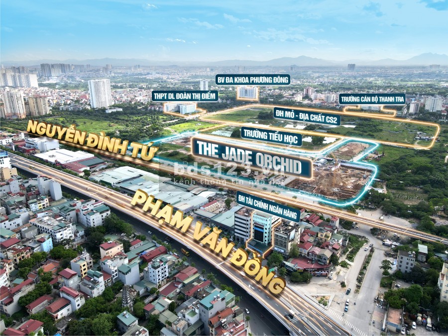 Chung cư cao cấp khu vực Phạm Văn Đồng - The Jade Orchid tiện ích đầy đủ, giá tốt