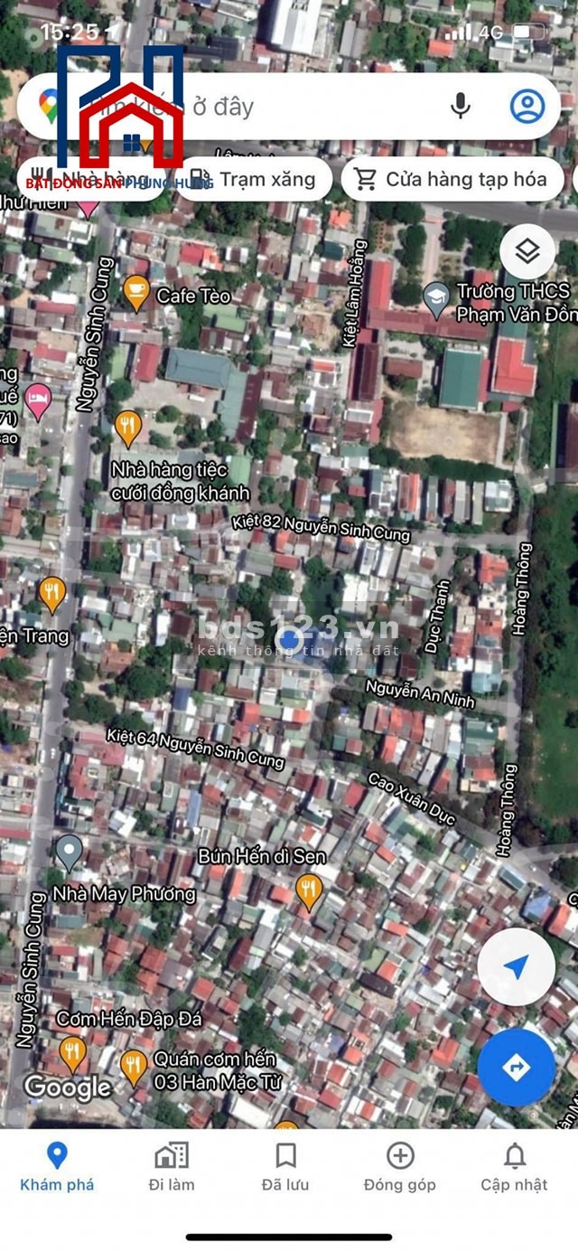 Bán Đất Kiệt Ô Tô Nguyễn Sinh Cung, Phường Vỹ Dạ - Hàng Hiếm Tttp