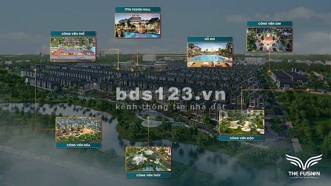 Khu dân cư kiểu mẫu Fusion đầu tiên tại Châu Đức mở bán đợt đầu tiên, hỗ trợ vay 70%