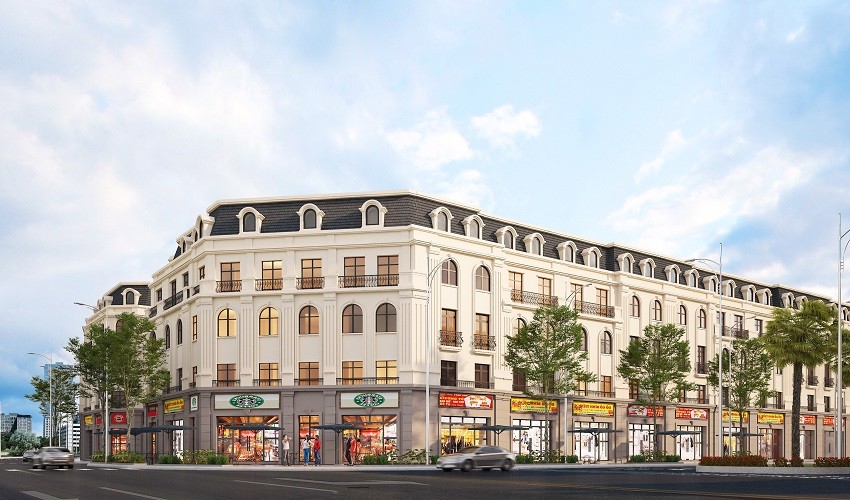 Cần bán shophouse mặt đường Tây Thăng Long, đường rộng 60m sổ đỏ lâu dài, lh 0934616555
