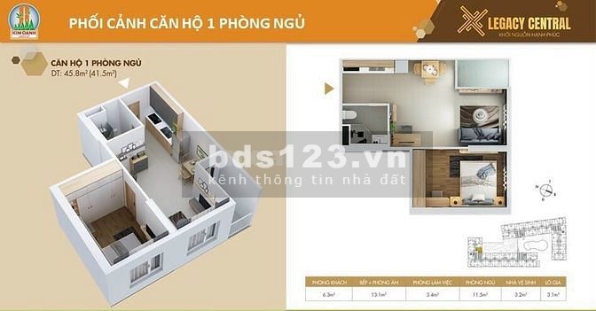 Chung cư 900 triệu cao cấp bậc nhất khu vực thuận an, Bình Dương. Cơ hội đầu tư và để sinh sống lâu dài cho các bạn trẻ