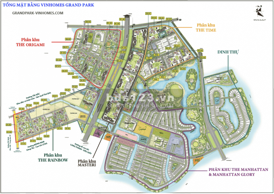 The Origami Vinhomes Grand park siêu phẩm tầng 2, view đẹp, giá tốt, vồn tự có chỉ 2xx triệu