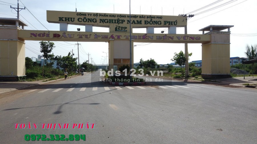 Chính chủ gởi bán lô đất thành phô Đồng Xoài ngay sau khu công nghiệp Bắc Đồng Phú