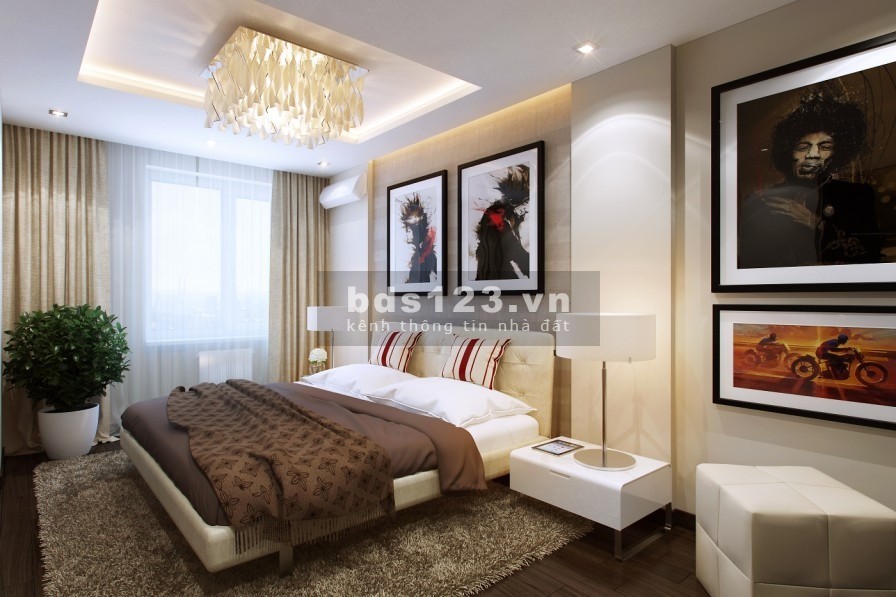 Cho thuê căn hộ chung cư Iris Garden 30 Trần Hữu Dực, 2PN 3PN kiến trúc căn hộ cực đẹp