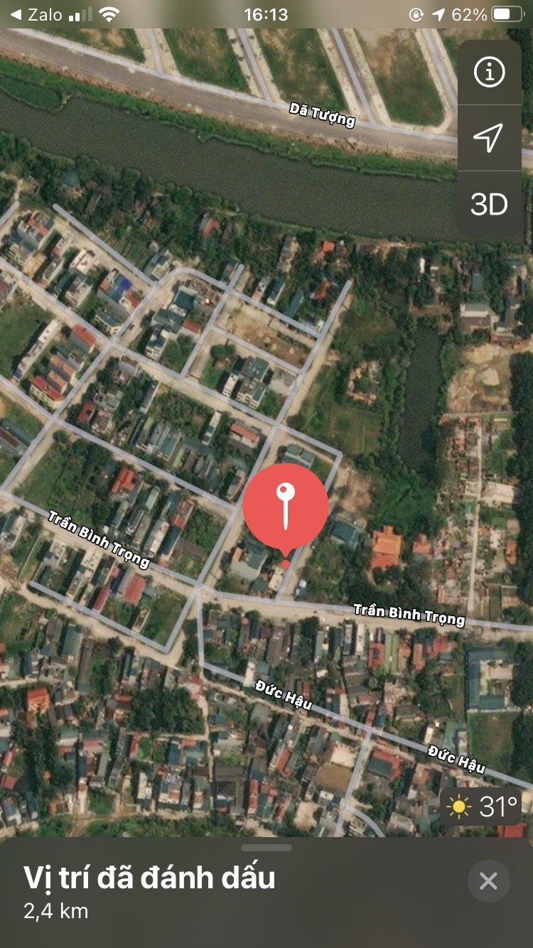 Gia đình cần bán lô đất ngay đường Trần Bình trọng phường Quảng Hưng TP Thanh Hóa
