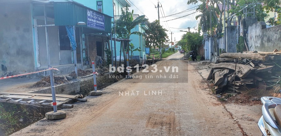 Bán đất mặt tiền Lương Yến - Lệ Kỳ (ngõ 12 Lương Yến), 8 x 17m, đường 2 oto bon bon
