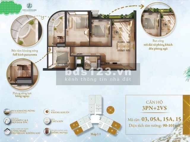 Bán Căn Hộ Lanmark ecopark đẳng cấp trên khách sạn 5* thành Phố Xanh Ecopark