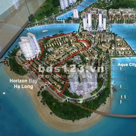 Biệt thự mặt biển vịnh Hạ Long Horizon Bay sổ đỏ lâu dài quỹ đất mặt biển cuối cùng tại vịnh di sản.