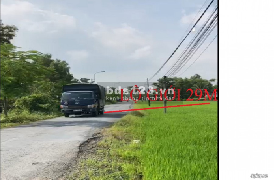 Miếng đất diện tích sử dụng 1000m2 xã Tân Lân huyện Cần Đước giá bán 1.3 tỷ, vị trí đẹp