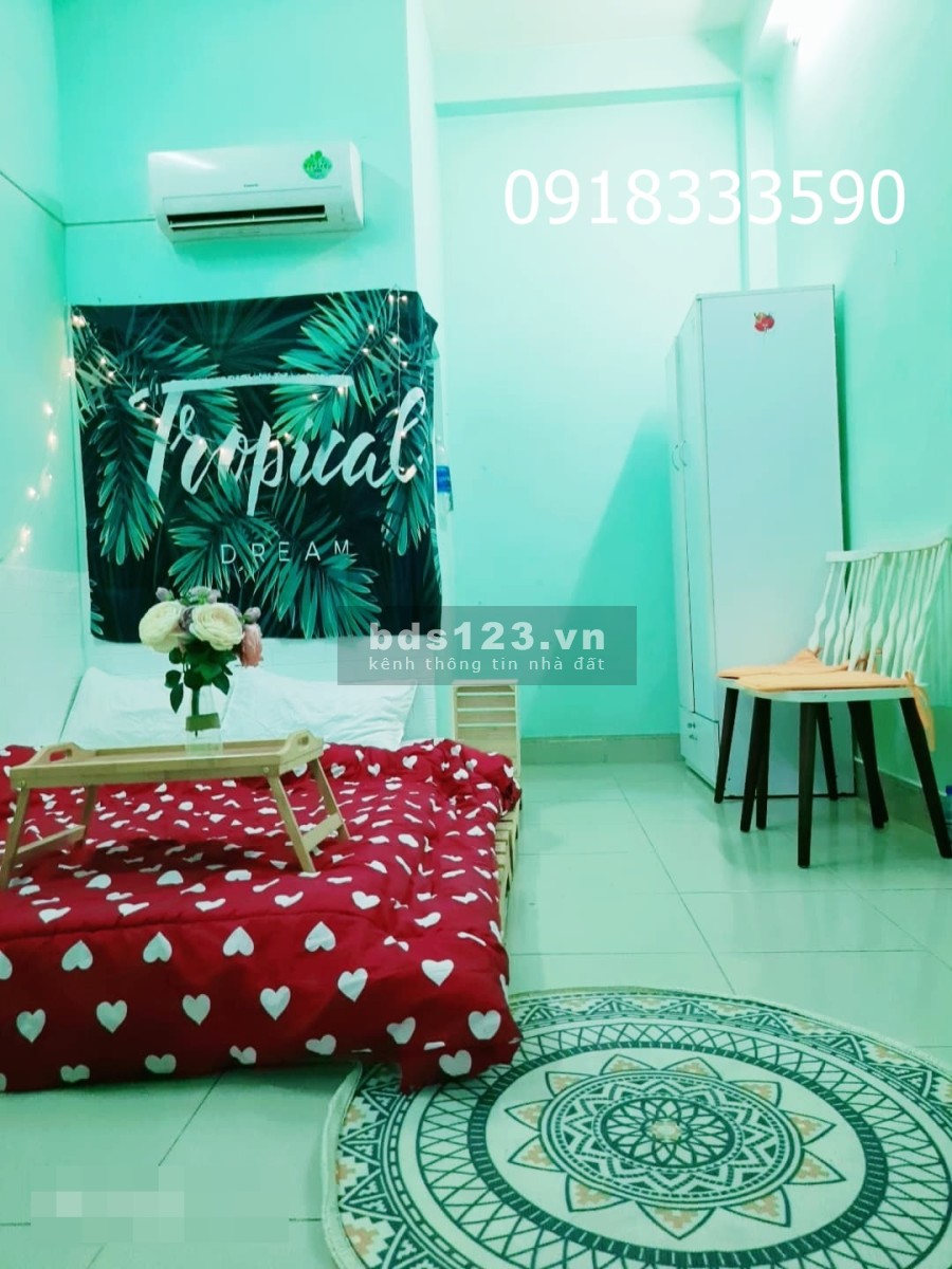 Cho thuê phòng đẹp đủ nội thất có wc riêng ngay Q.8
