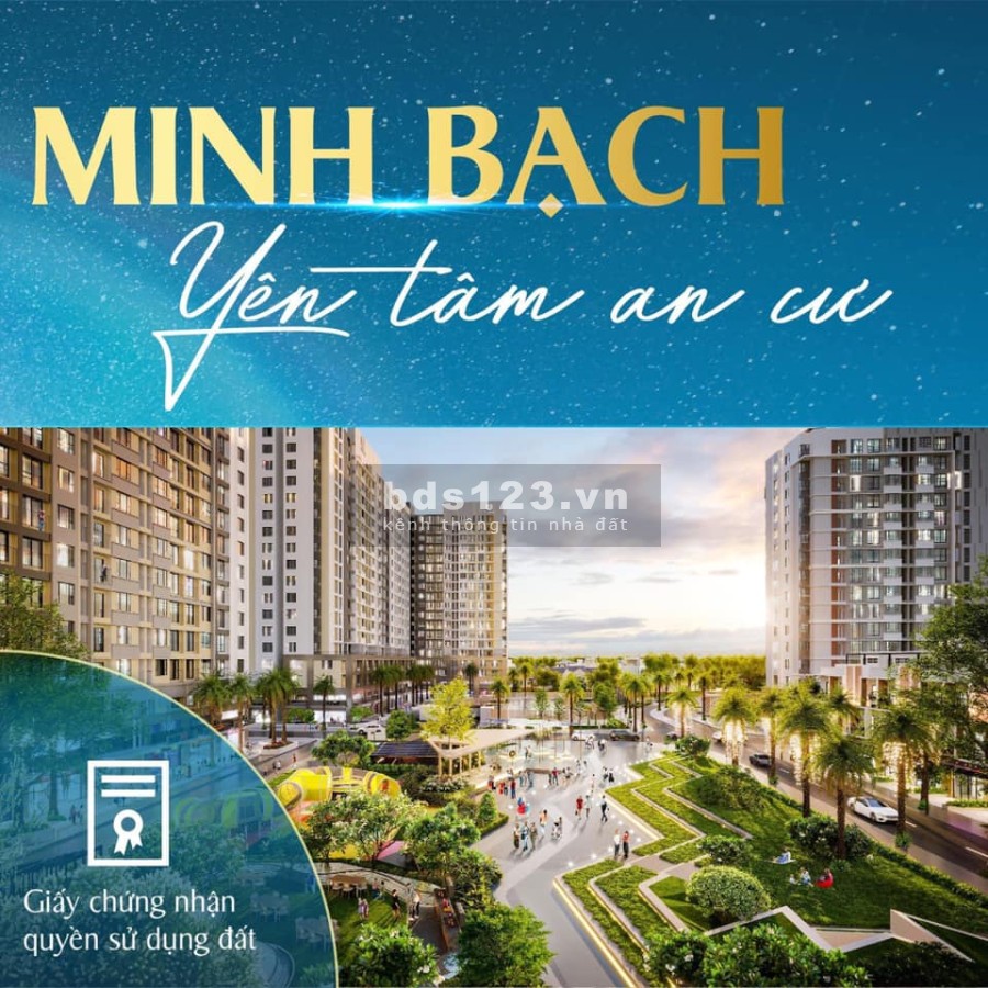 Chỉ 700 triệu sở hữu ngay căn hộ cao cấp nhất Quận 12, được hỗ trợ vay 70% pháp lí sổ sẵn