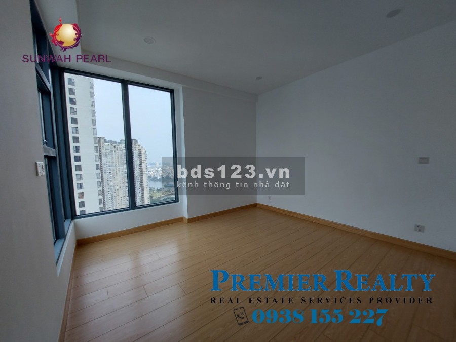Căn hộ 2 pn Sunwah Pearl nội thất cơ bản, bày trí đẹp, giá chỉ 16 triệu/tháng, tầng cao view sông