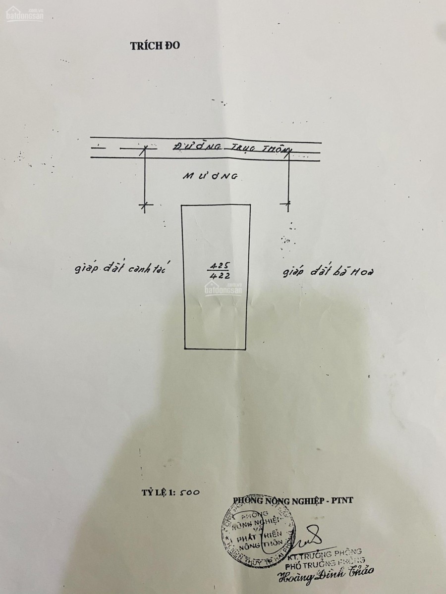 Bán gấp 422m2 đất mặt tiền tại phường Hoà Nghĩa Dương Kinh, Hải Phòng, giá bán 6.33 tỷ