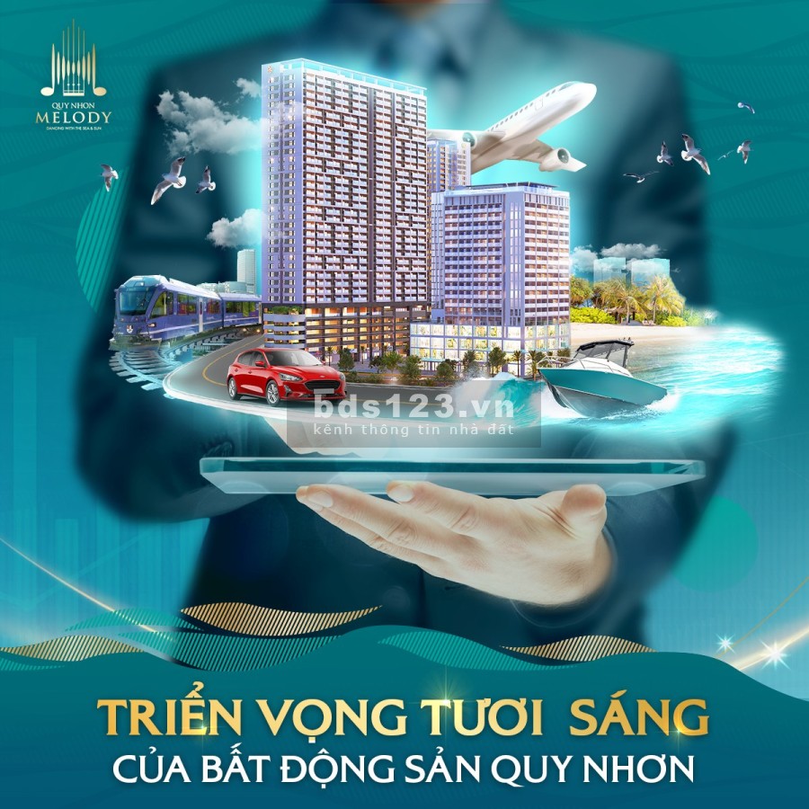 Bán nhanh căn hộ Quy Nhơn Melody, vị trí đẹp,khai thác cho thuê lợi nhuận cao, sát biển