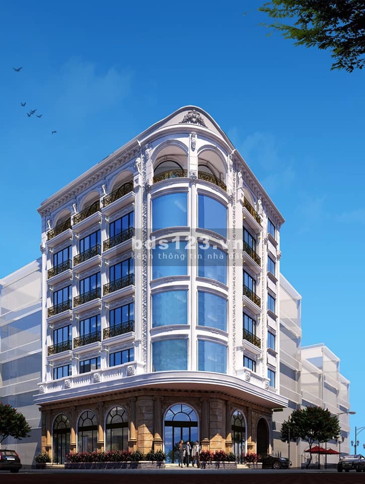 Tòa văn phòng lô góc mặt tiền khủng Khu đô thị Nam Trung Yên – Nguyễn Quốc Trị 250m2