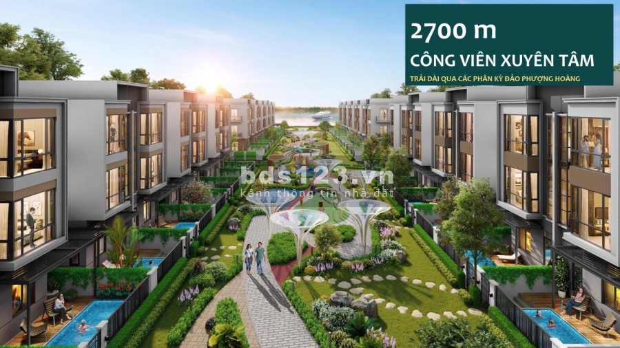 Nhịp điệu sinh động với kiến trúc đa dạng tại đô thị Đảo Phượng Hoàng, chiết khấu cao