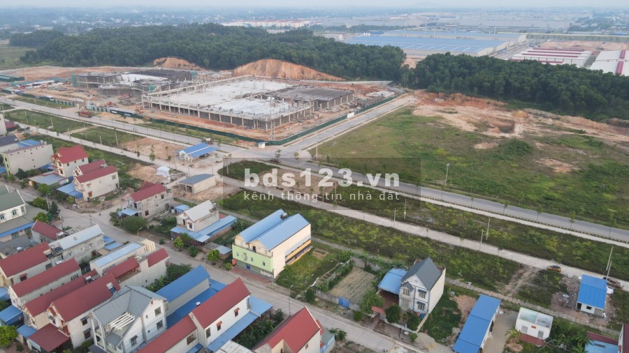 Bán đất đấu giá Hồng Tiến đối diện khu công nghiệp SamSung Thái Nguyên giá tỷ 1.15 tỷ