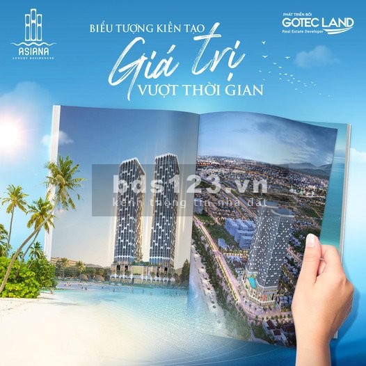 Chỉ từ 375tr/căn sở hữu ngay căn hộ Asiana có hỗ trợ vay lãi suất 0% tại vùng vịnh eo biển Đà Nẵng