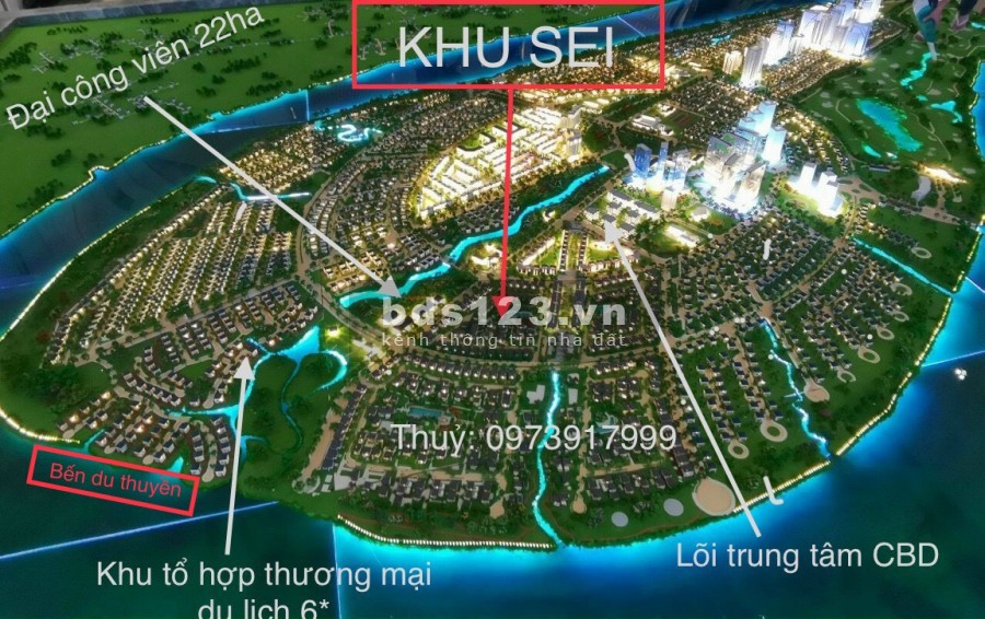 Phòng kinh doanh chủ đầu tư Swan City nhận booking GĐ2 phân khu biệt thự đảo Swanbay Oasia