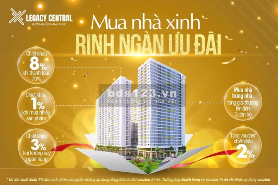 Dự án nhà ở giá rẻ 2021, trung tâm Thuận An Bình Dương thanh toán 225 triệu nhận nhà