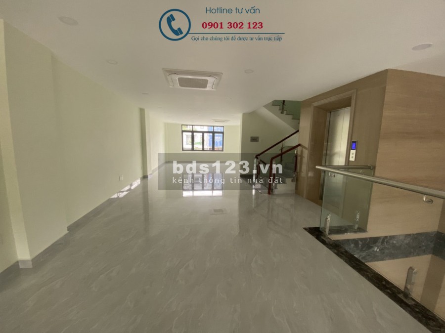 Cho thuê Tòa nhà vp 8 tầng sàn trống suốt Trung tâm Quận 2 diện tích 140m2 (7mx20m)