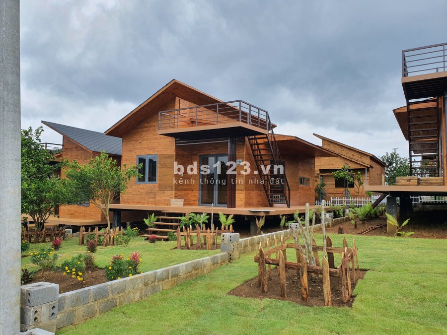 Bán nhà nghỉ dưỡng Bảo Lộc diện tích sử dụng 14x25m. full thổ cư sổ hồng riêng, giá tốt