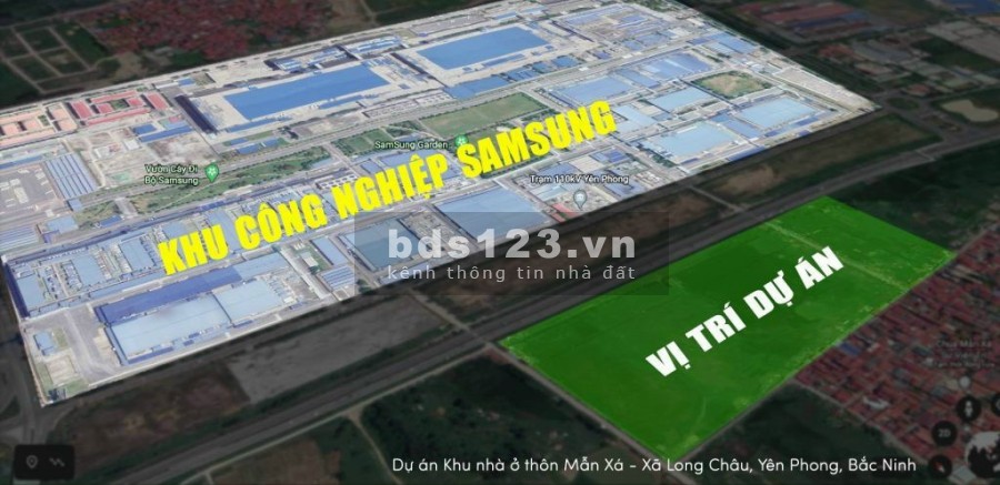 Đầu tư an toàn, sinh lời X2 tại đất nền Mẫn Xá Yên Phong, sổ đỏ lâu dài giá tốt, bàn giao ngay