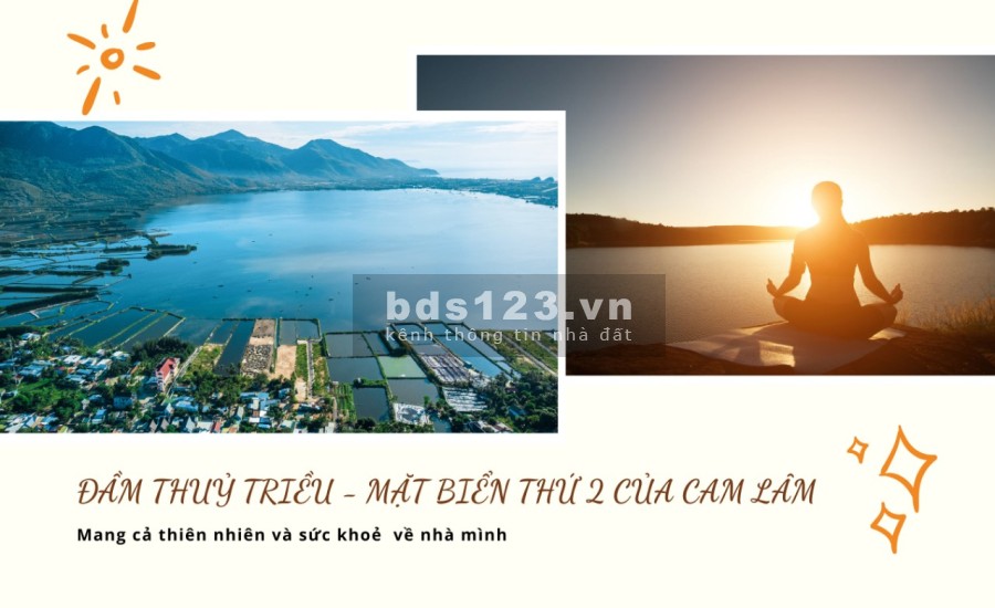 Chỉ từ 8.5 triệu/m2 sở hữu đất nền Sát Đầm, Cam Lâm, sinh lời cực cao, sổ đỏ trao tay