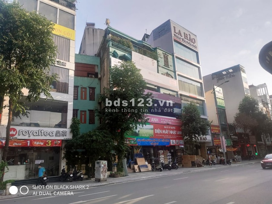 Nhà mặt phố ngã tư Quang Trung – Lê Trọng Tấn 70m2, mặt tiền 6.6m xây 7 tầng, kinh doanh đỉnh 9 tỷ 9