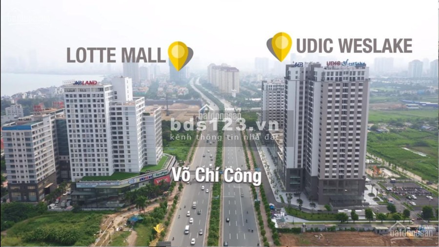 Căn góc 3PN Udic Westlake chiết khấu 4%+ 2 năm phí dịch vụ,view Hồ Tây và cầu Nhật Tân