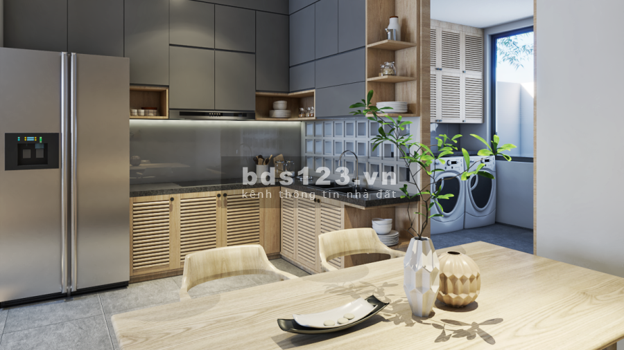 Bán nhà 1 trệt 3 lầu Chánh Nghĩa, Thủ Dầu Một giá bán chỉ 5,5 tỷ, diện tich 105m2 full tc