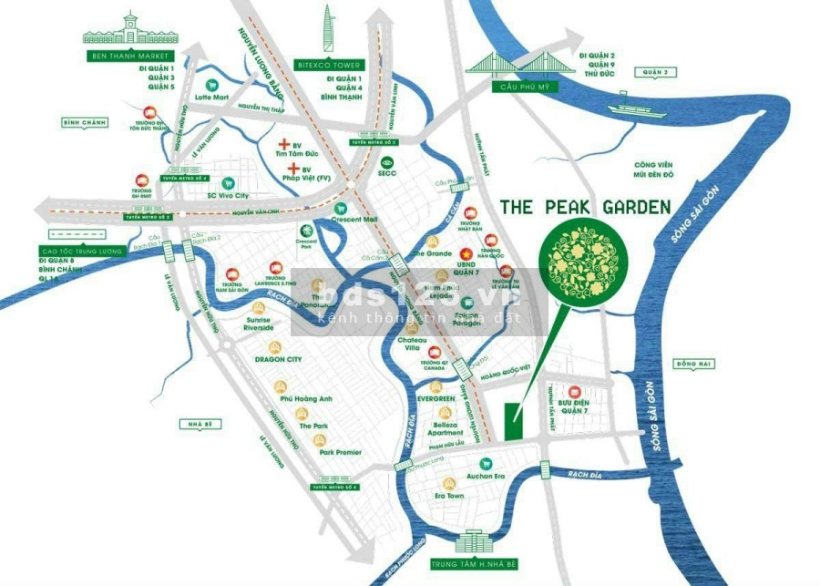 Ưu đãi lãi suất 8%/năm với The Peak Garden đặc quyền sống xanh khu Nam Sài Gòn