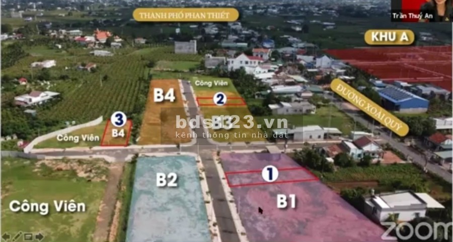 Cần bán nhanh lô đất thuộc khu Nam an Ecotown Phan Thiết. Gần biển, sân bay, hạ tầng đầy đủ.