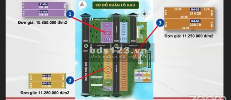Cần bán nhanh lô đất thuộc khu Nam an Ecotown Phan Thiết. Gần biển, sân bay, hạ tầng đầy đủ.