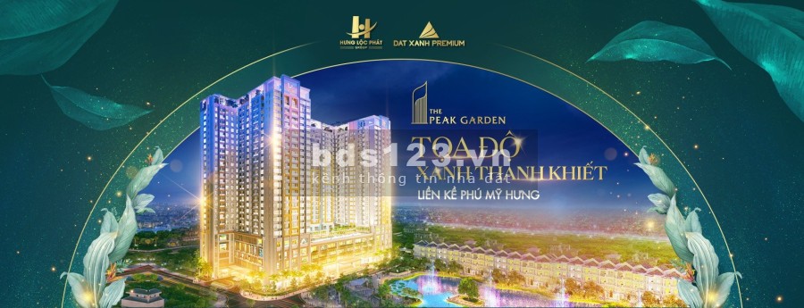 Ưu đãi lãi suất 8%/năm với The Peak Garden đặc quyền sống xanh khu Nam Sài Gòn