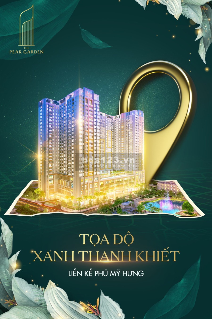 Ưu đãi lãi suất 8%/năm với The Peak Garden đặc quyền sống xanh khu Nam Sài Gòn