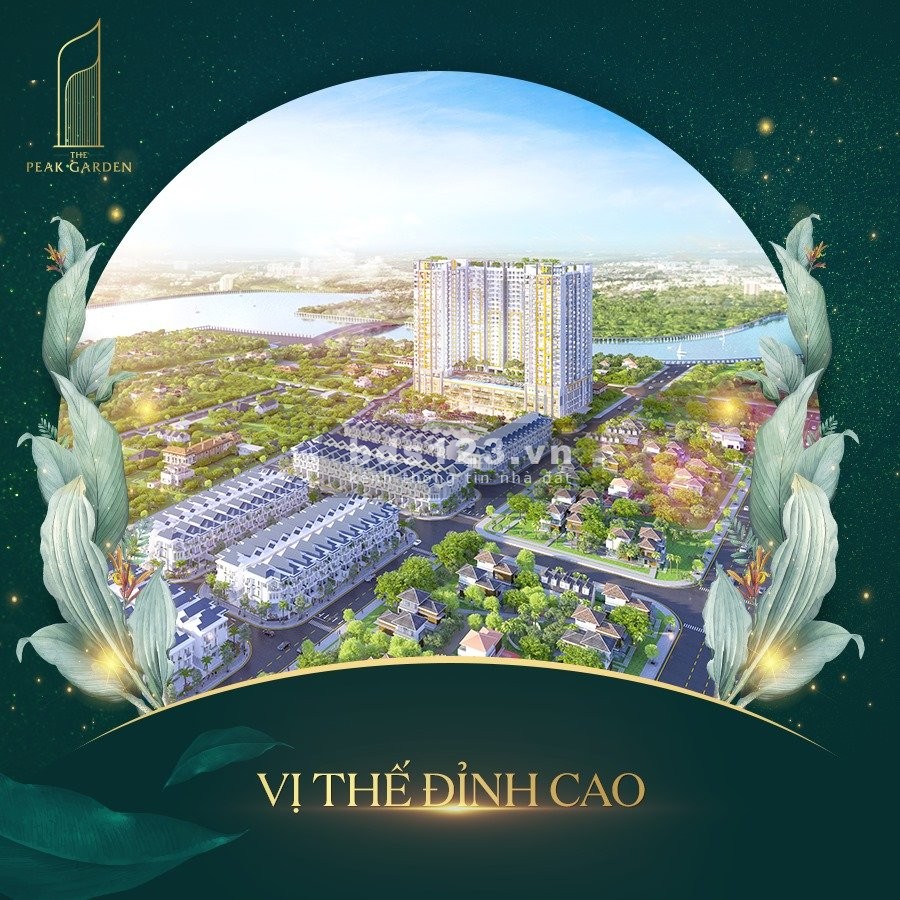 Ưu đãi lãi suất 8%/năm với The Peak Garden đặc quyền sống xanh khu Nam Sài Gòn
