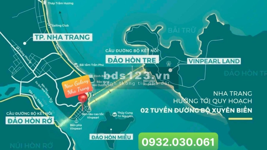 Siêu phẩm biển new galaxy nha trang chỉ 1.7ty/căn 0932030061, sổ hồng riêng sở hữu lâu dài