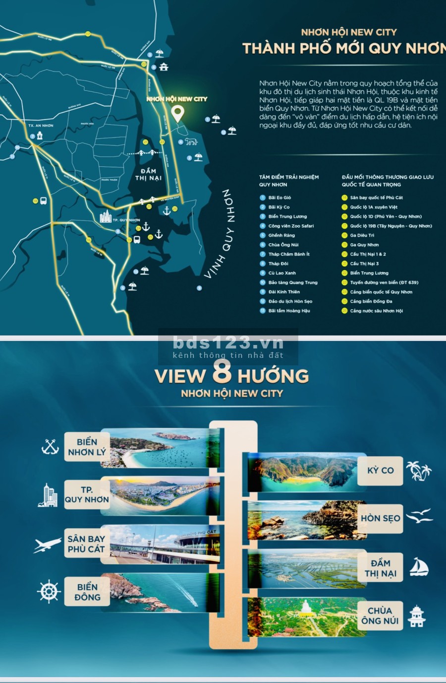Đất nền, căn hộ ven biển sổ đỏ giá bán 2 tỷ 390 triệu, cách Eo Gió Kỳ Co 5 phút di chuyển