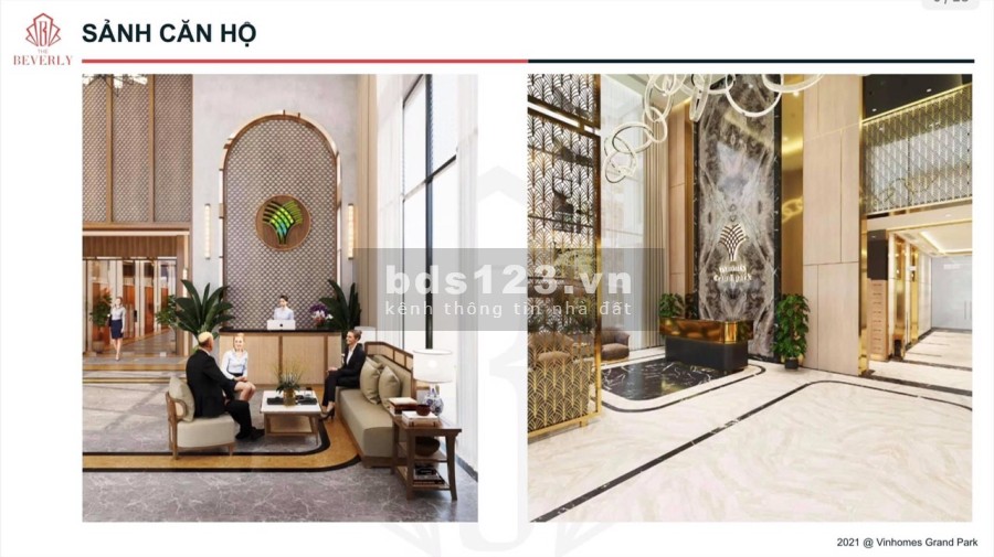 Nhận booking 50 triệu (có hoàn lại) PK vip nhất The Beverly - Vinhomes Quận 9 giá tốt