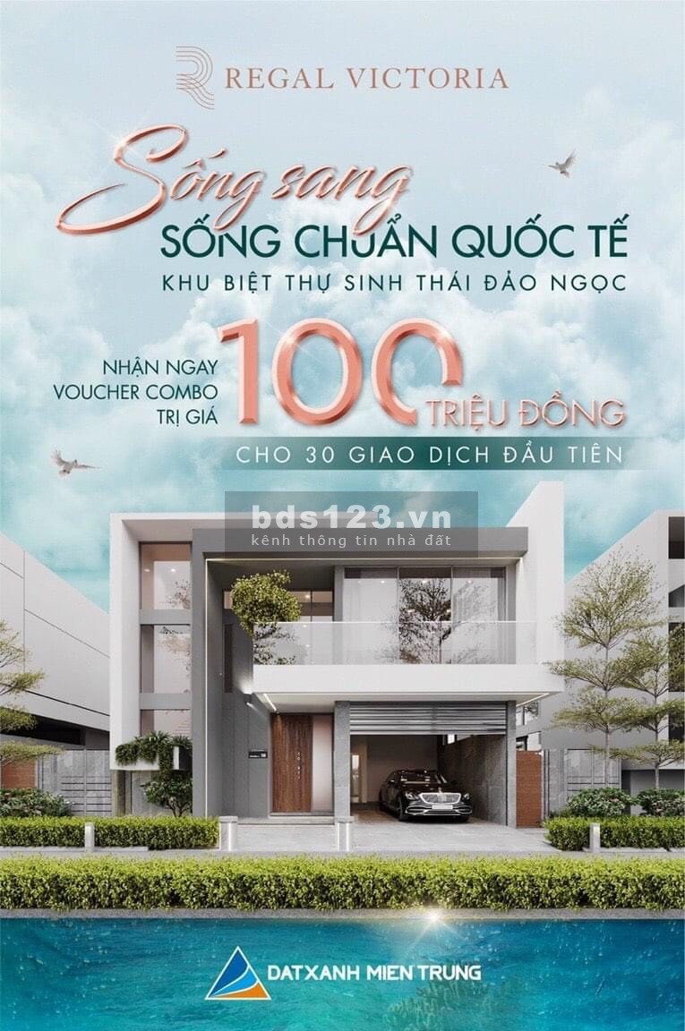 Bán biệt thự Regal Victoris sổ đỏ chính chủ pháp lý lâu đài, chiết khấu theo tiến độ thanh toán