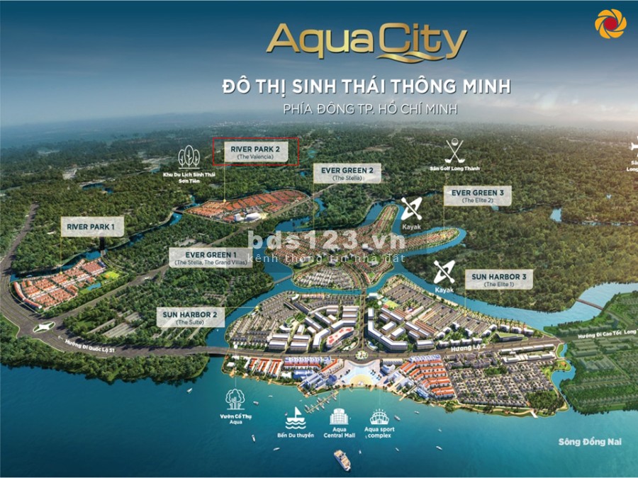 Cần bán chuyển nhượng nhà phố The Valencia - Aqua City, Long Hưng, TP. Biên Hoà, Đồng Nai.