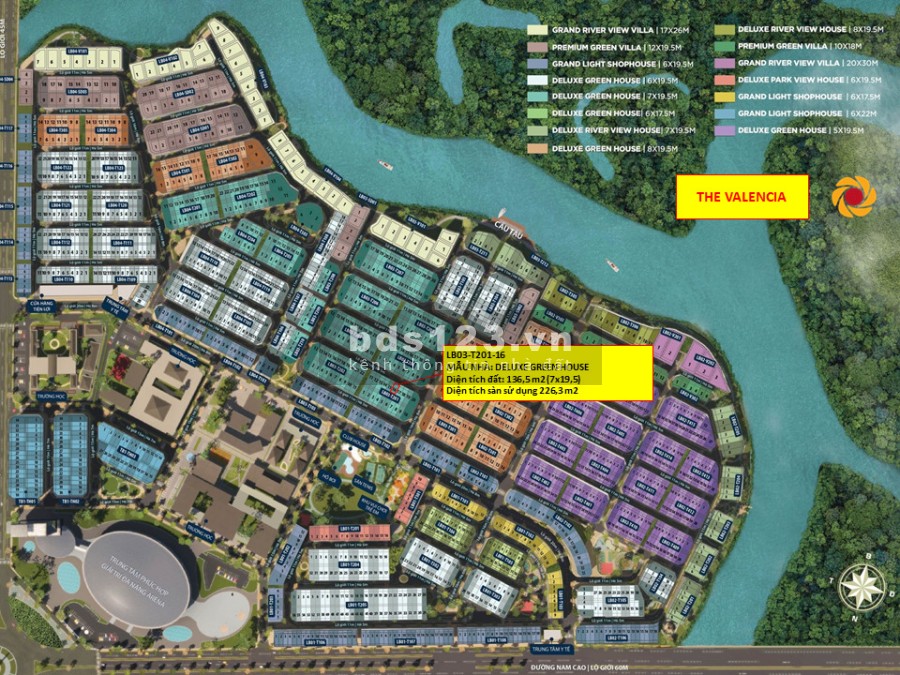 Cần bán chuyển nhượng nhà phố The Valencia - Aqua City, Long Hưng, TP. Biên Hoà, Đồng Nai.
