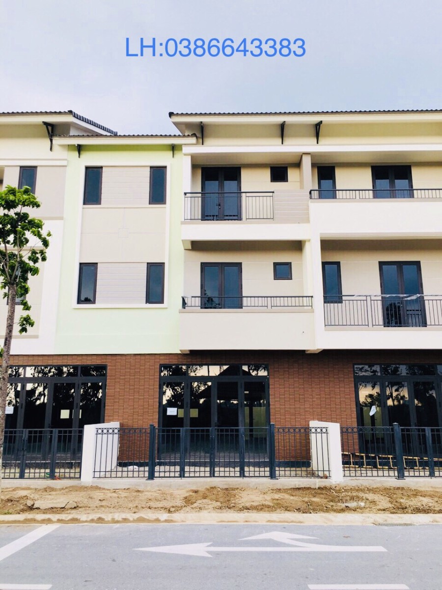 Bán shophouse view sông đẳng cấp không gian xanh liên hệ 0386643383, giá thoả thuận