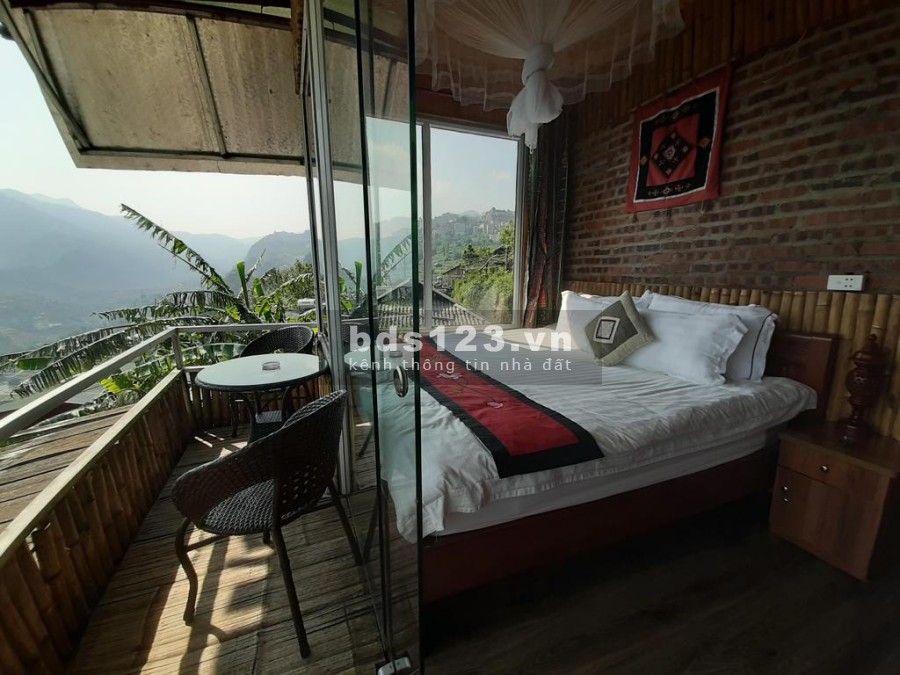 Bán homestay mặt TL 152 view thung lũng Mường Hoa giá cắt lỗ