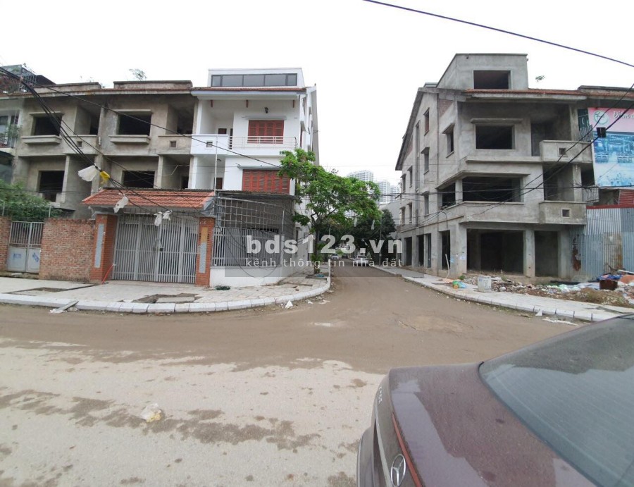 Khu biệt thự kinh doanh xã An Khánh lô góc kinh doanh siêu đỉnh diện tích 135m2, 4 tầng